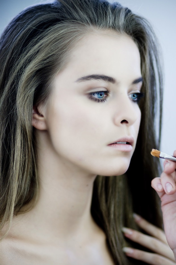 Top Model 3, odcinek 9: backstage sesji Marcina Tyszki: Zuza Kołodziejczyk / fot. Agnieszka Taukert dla Spark