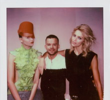 Klaudia Strzyżewska, Michał Piróg, Anja Rubik.
Top Model 3, odcinek 10: polaroidy zza kulis sesji, fot. Spark*