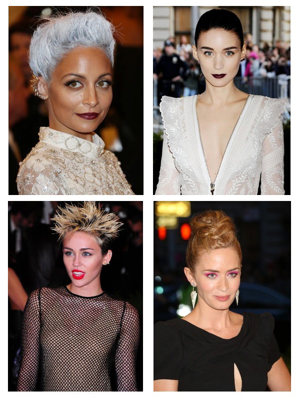 Met Gala 2013 - punkowy wizaż gwiazd