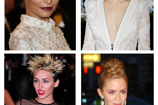 Met Gala 2013 - punkowy wizaż gwiazd