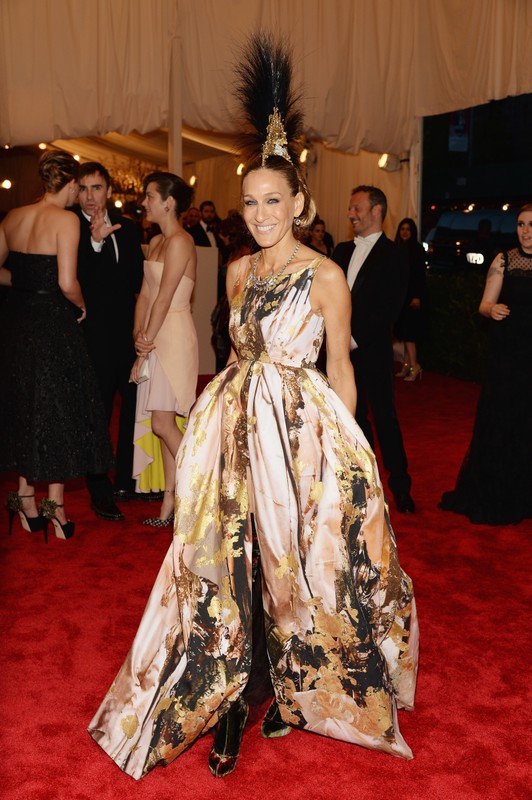 Gwiazdy na Met Gala 2013: Sarah Jessica Parker w sukni Giles, fot. East News