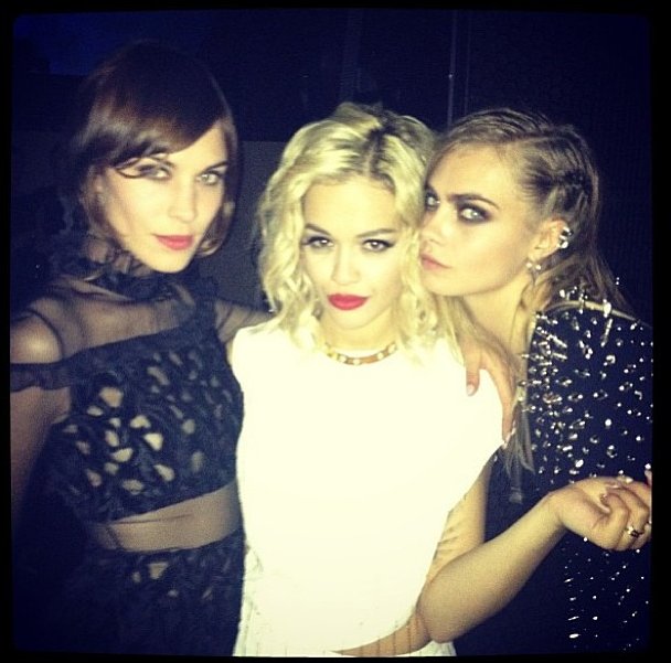 Gwiazdy na Twitterze, Met Ball 2013: Alexa Chung, fot. instagram
