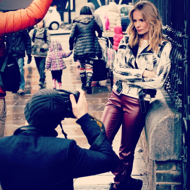 Magdalena Cielecka w ELLE - backstage Instagram!