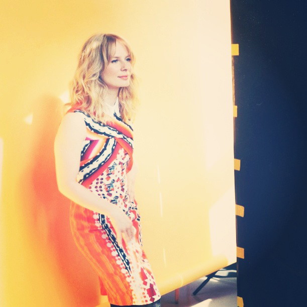 Magdalena Cielecka w ELLE - backstage Instagram!