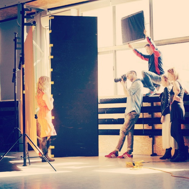 Magdalena Cielecka w ELLE - backstage Instagram!
