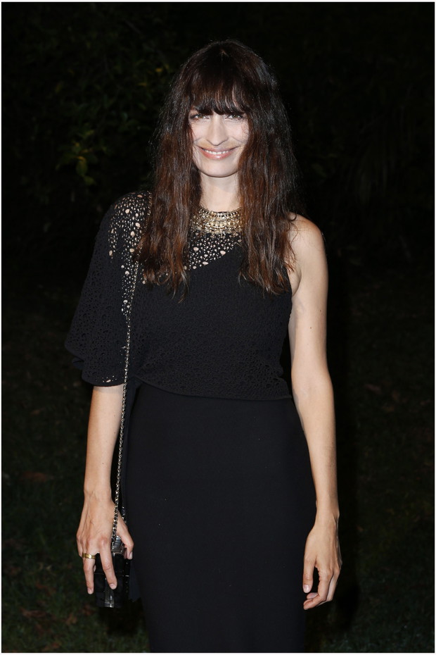 Gwiazdy na pokazie Chanel Cruise 2014 w Szanghaju: Caroline De Maigret, fot. serwis prasowy