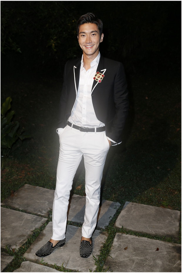 Gwiazdy na pokazie Chanel Cruise 2014 w Szanghaju: Siwon Choi, fot. serwis prasowy