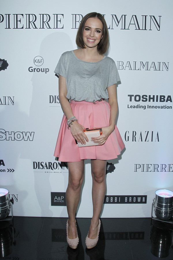 Gwiazdy na pokazie Pierre Balmain
