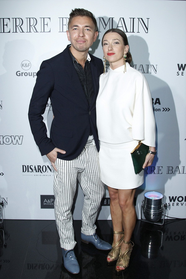 Gwiazdy na pokazie Pierre Balmain