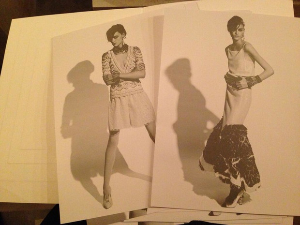 Pierwsze zdjęcia Chanel Cruise 2014 (Instagram + backstage)