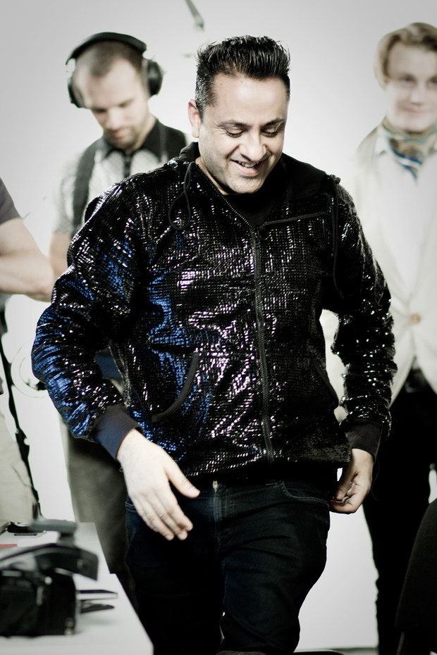 Ram Shergill na planie Top Model 3 Odcinek 10: backstage sesji Rama Shergilla, fot. Agnieszka Taukert dla Spark