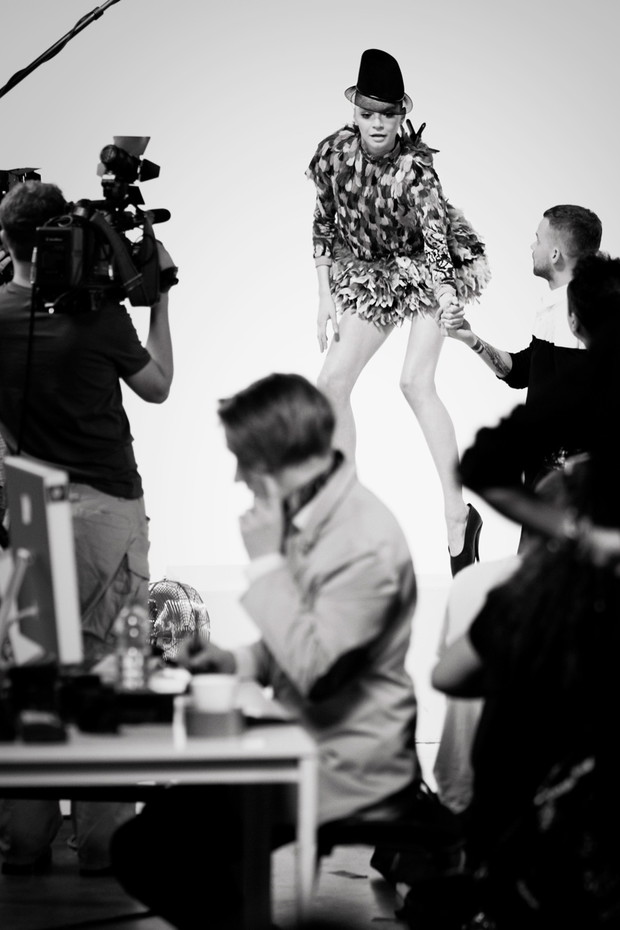 Sesja Tamary Subbotko Top Model 3, odcinek 10: backstage sesji Rama Shergilla, fot. Agnieszka Taukert dla Spark