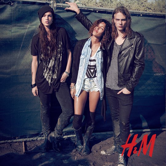 H&M Loves Music - nowa kolekcja festiwalowa na lato 2013