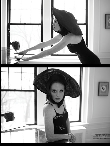 Keira Knightley, Julianne Moore, Erin Wasson w Rika Magazine