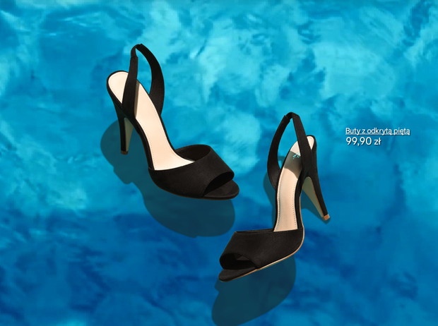 Nowa kolekcja H&M - Beyoncé as Mrs. Carter, fot. mat. prasowe buty H&M, 99,90 zł