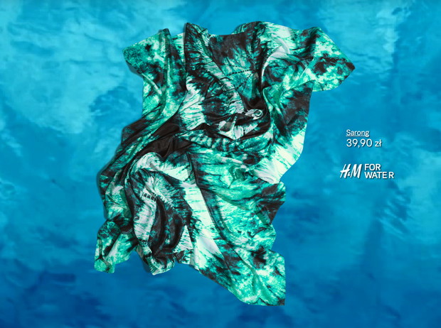 Nowa kolekcja H&M - Beyoncé as Mrs. Carter, fot. mat. prasowe sarong H&M, 39,90 zł