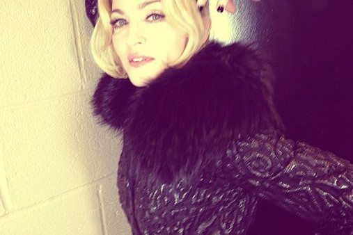Gwiazdy na Twitterze, Billboard Music Awards 2013: Madonna "kulisy Billlboard Awards!", fot. instagram