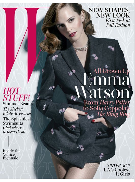 Emma Watson w czerwcowym magazynie W