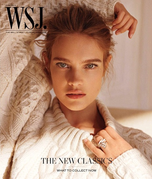 Natalia Vodianova w sesji okładkowej dla WSJ Magazine