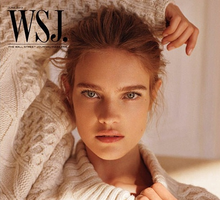 Natalia Vodianova w sesji okładkowej dla WSJ Magazine