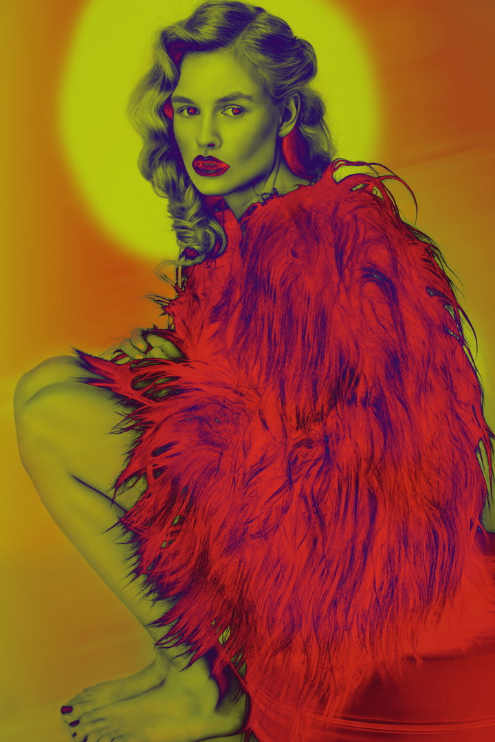 Magda Roman w sesji dla Kaltblut Magazine, fot. Koty 2