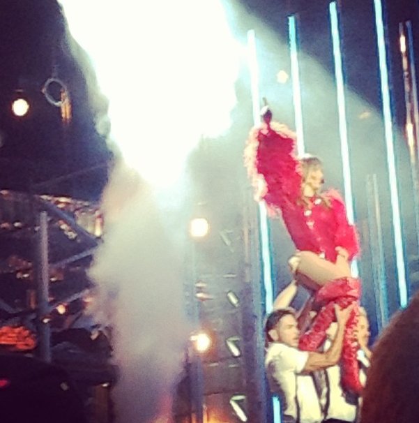 Gwiazdy na Twitterze, Billboard Music Awards 2013: Jennifer Lopez #liveitup, fot. instagram