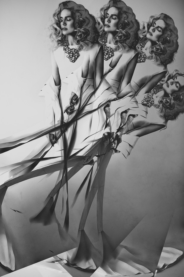 Magda Roman w sesji dla Kaltblut Magazine, fot. Koty 2