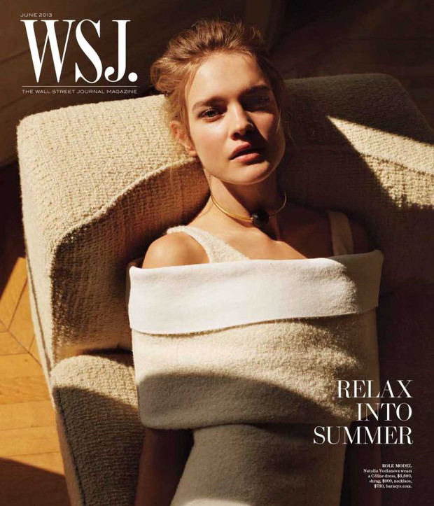 Natalia Vodianova w sesji okładkowej dla WSJ Magazine