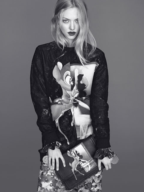 Carine Roitfeld i Amanda Seyfried w kampanii Givenchy FW 13