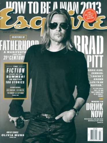 Brad Pitt w sesji dla magazynu Esquire