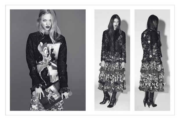 Carine Roitfeld i Amanda Seyfried w kampanii Givenchy FW 13
