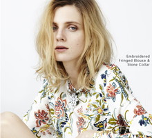 Maria Loks dla Topshop - katalog "Festival Spirit"