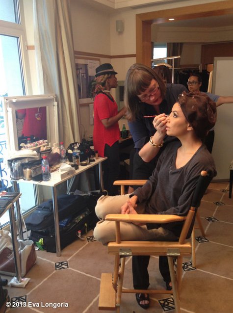 Gwiazdy na Twitterze, Festiwal Filmowy w Cannes 2013: Eva Longoria cisza przed burzą, fot. whosay.com