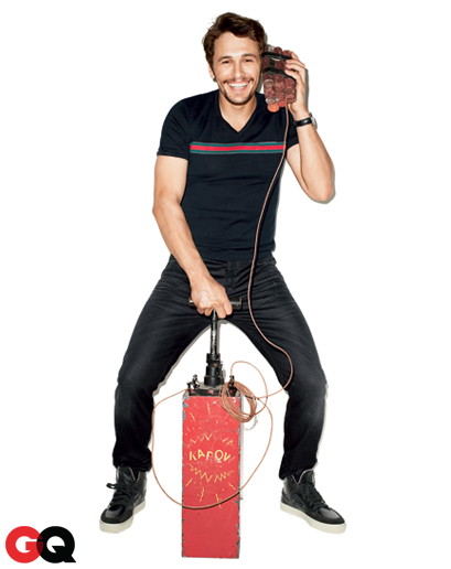 James Franco w obiektywie Terry