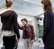 Backstage pokazu Łukasz Jemioł jesień-zima 2013