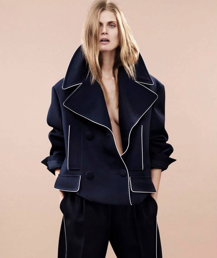 Małgosia Bela w sesji dla WSJ Magazine