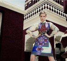 Top Model 3 w indiach: sesja z 13. odcinka: Zuzanna Kołodziejczyk, fot. Vishal Kullarwar