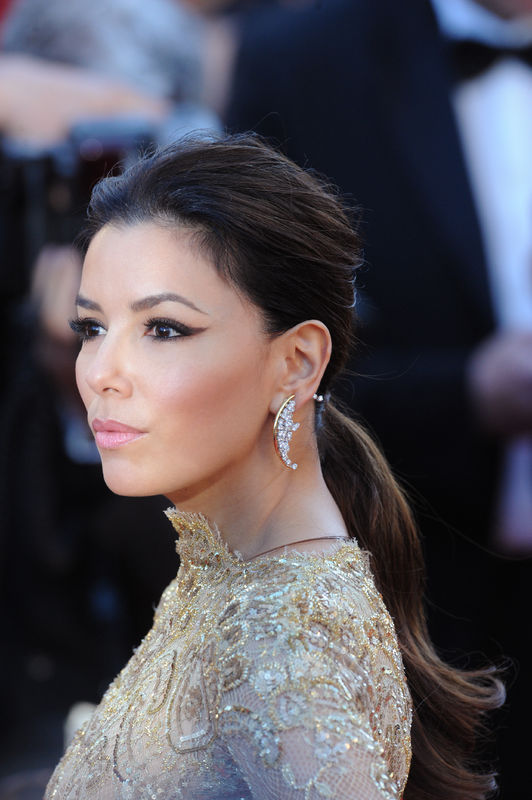 Cannes 2013 - najpiękniejsze fryzury z czerwonego dywanu, Eva Longoria, fot. materiały prasowe L