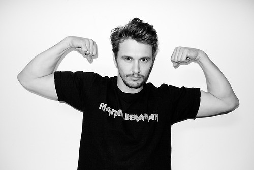James Franco w studiu Terry