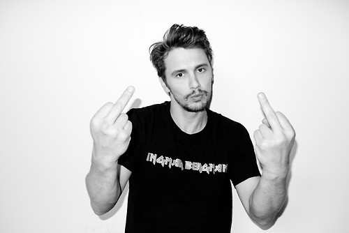 James Franco w studiu Terry
