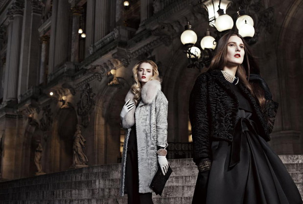 Kreacje Diora w Opéra Garnier - sesja z Dior Magazine