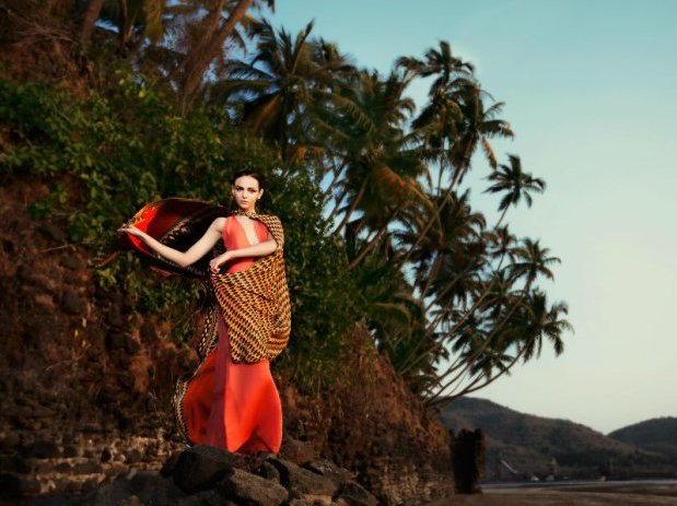 Top Model 3 w indiach: sesja z 13. odcinka: Marcela Leszczak, fot. Vishal Kullarwar