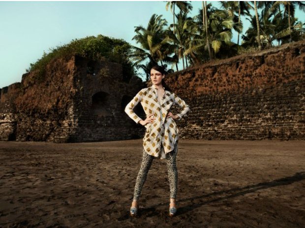Top Model 3 w indiach: sesja z 13. odcinka: Renata Kurczab, fot. Vishal Kullarwar