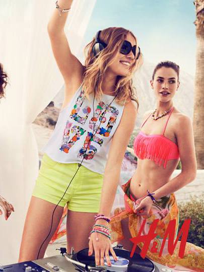 H&M Loves Music - kolekcja Day Party na lato 2013
