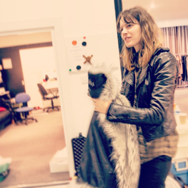 Freja Beha Erichsen dla RESERVED: pierwsze zdjęcia z planu