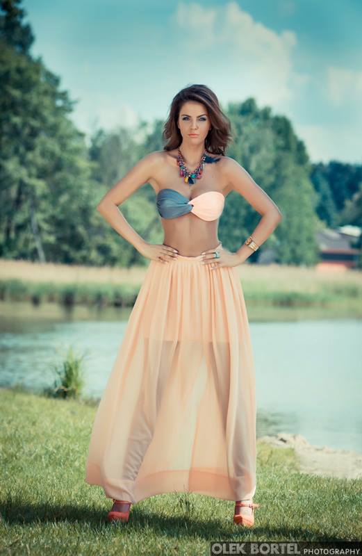 Justyna Pawlicka z Top Model 3 w bikini Cocktail Shock