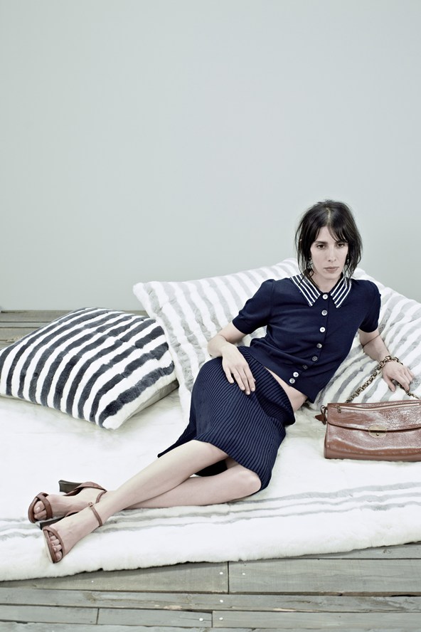 Charlotte Tomaszewska w Marc Jacobs Resort 2014