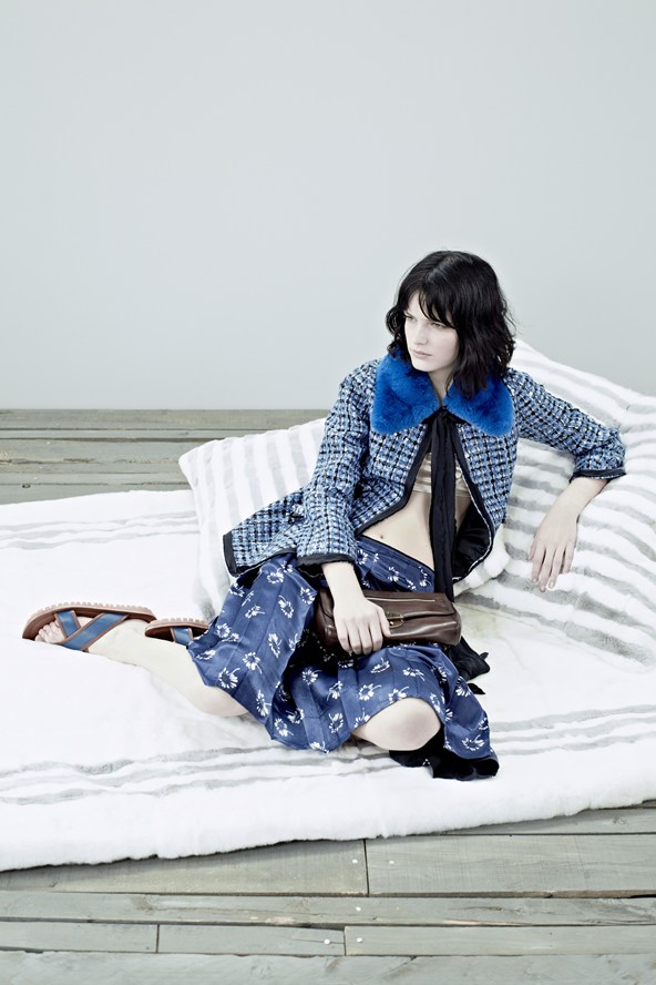 Charlotte Tomaszewska w Marc Jacobs Resort 2014