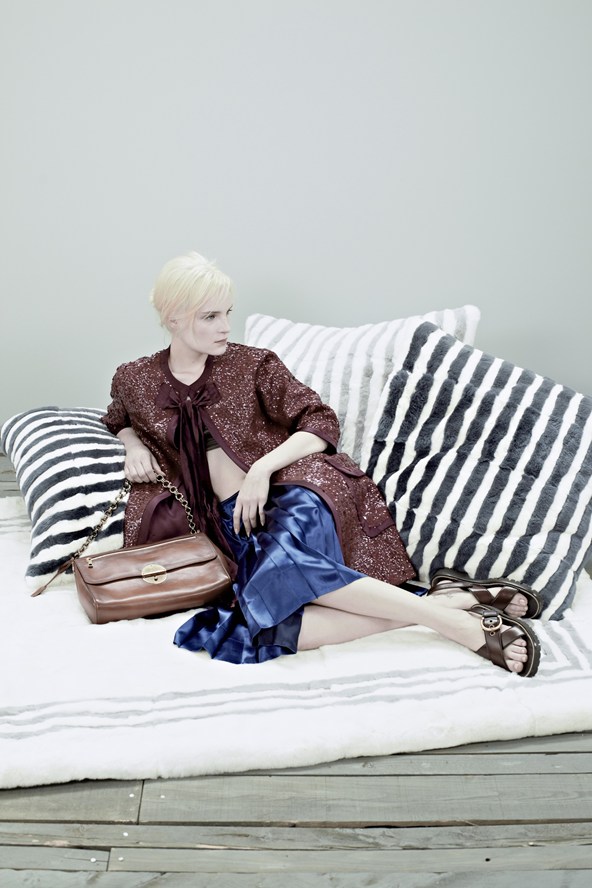 Charlotte Tomaszewska w Marc Jacobs Resort 2014