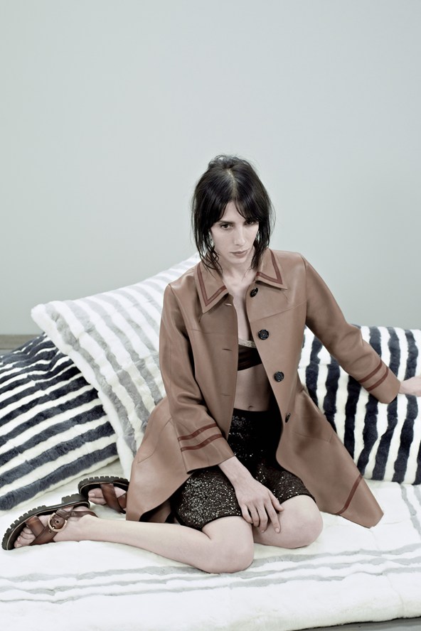 Charlotte Tomaszewska w Marc Jacobs Resort 2014